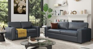 Roundhill Furniture Sakan Leather How It Fits Your Space