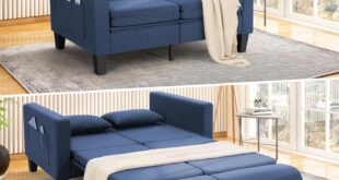 Sejov 6 In 1 Linen Loveseat Softening The Living Area
