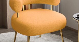 Seynar Mid Century Sherpa Boucle Chair Your Small Spot