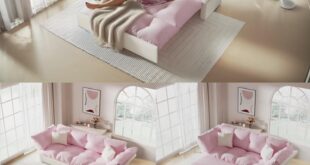 Suhynin 748 Velvet Pull Out Sofa Bed When You Host Guests