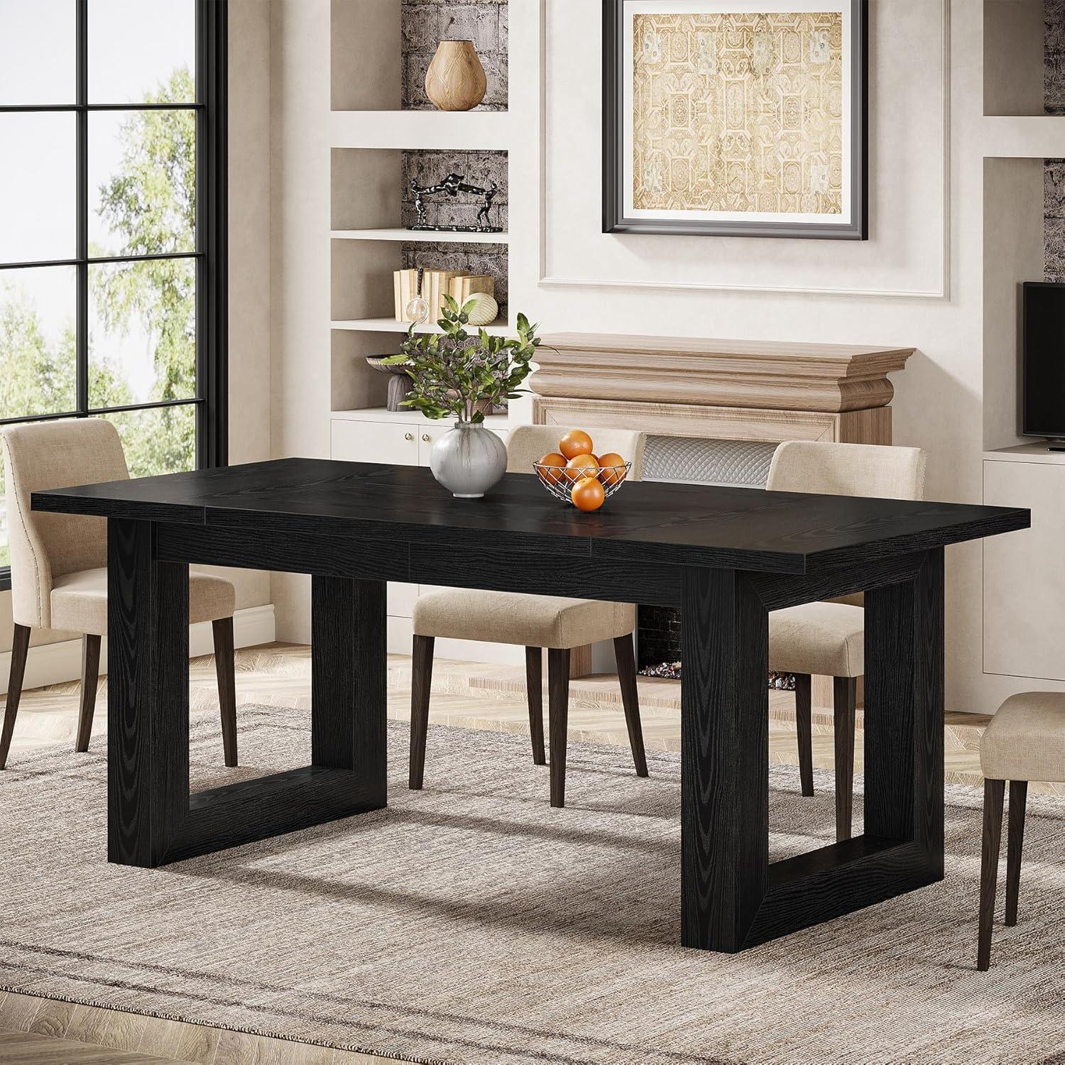 Tribesigns 63 Inch Dining Table How It Fits Your Family
