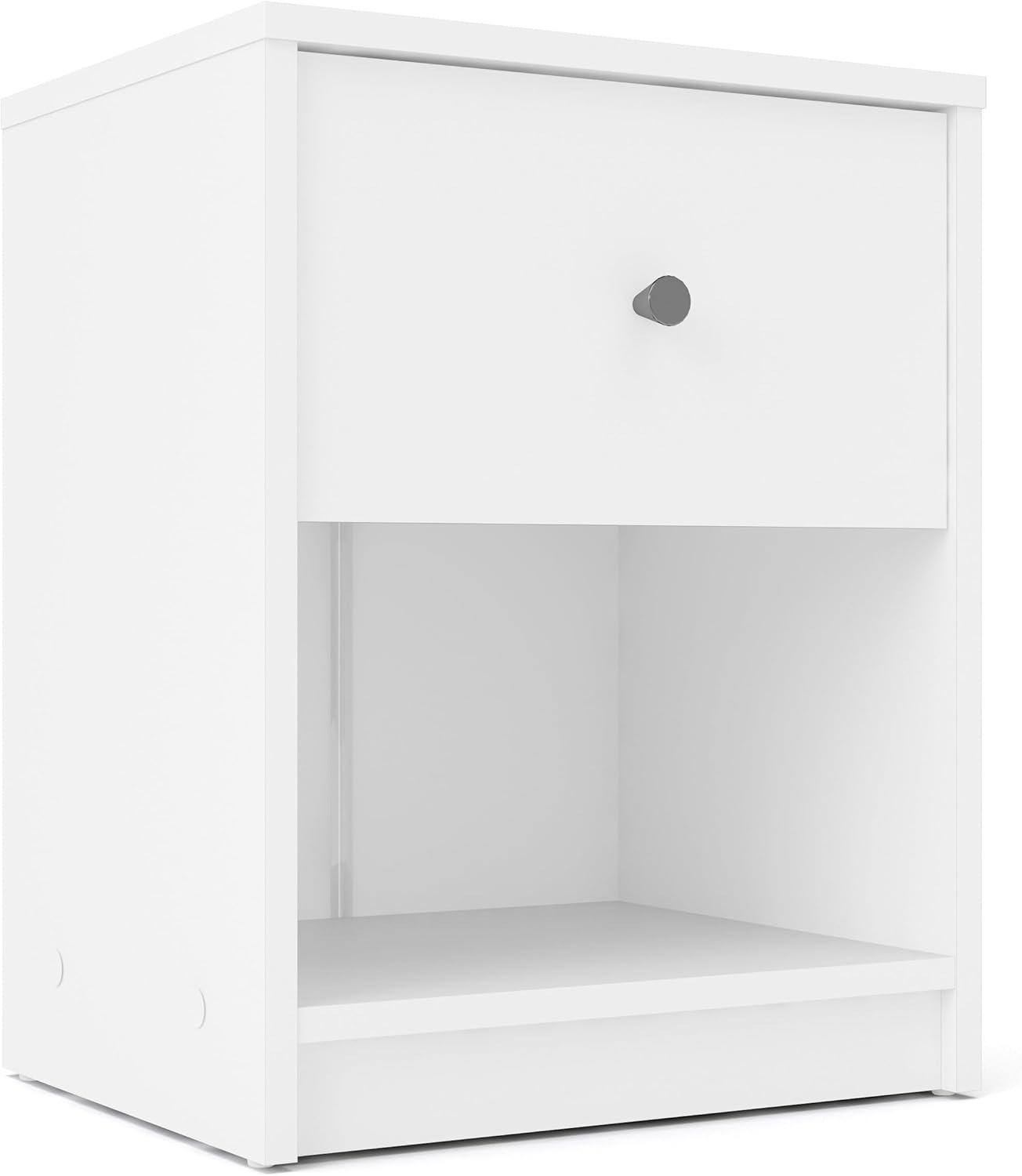 Tvilum Portland 1 Drawer Nightstand White In Your Bedroom