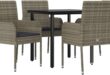 Vidaxl 3 Piece Outdoor Patio Dining Set Suits Your Balcony