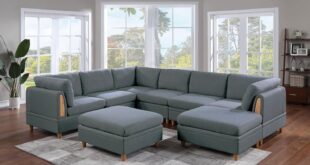 Wenjingqius B011s00479 How An 8pc Sectional Fits Your Home