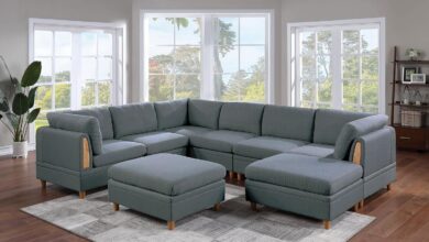 Wenjingqius B011s00479 How An 8pc Sectional Fits Your Home