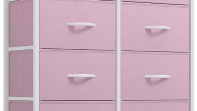 Yitahome Fabric Dresser Fits Your Narrow Closet Spaces