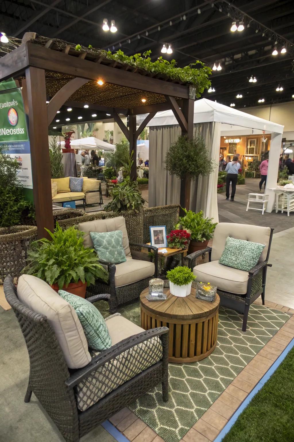 A themed setup can transport visitors to another place, sparking their imagination.