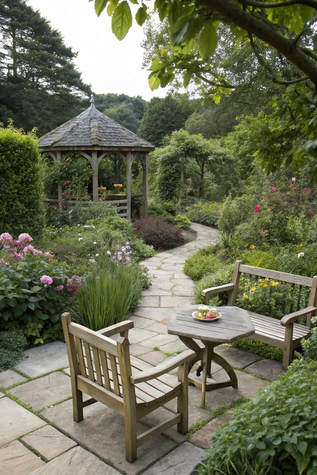 Cozy nook with comfortable seating for peaceful moments.