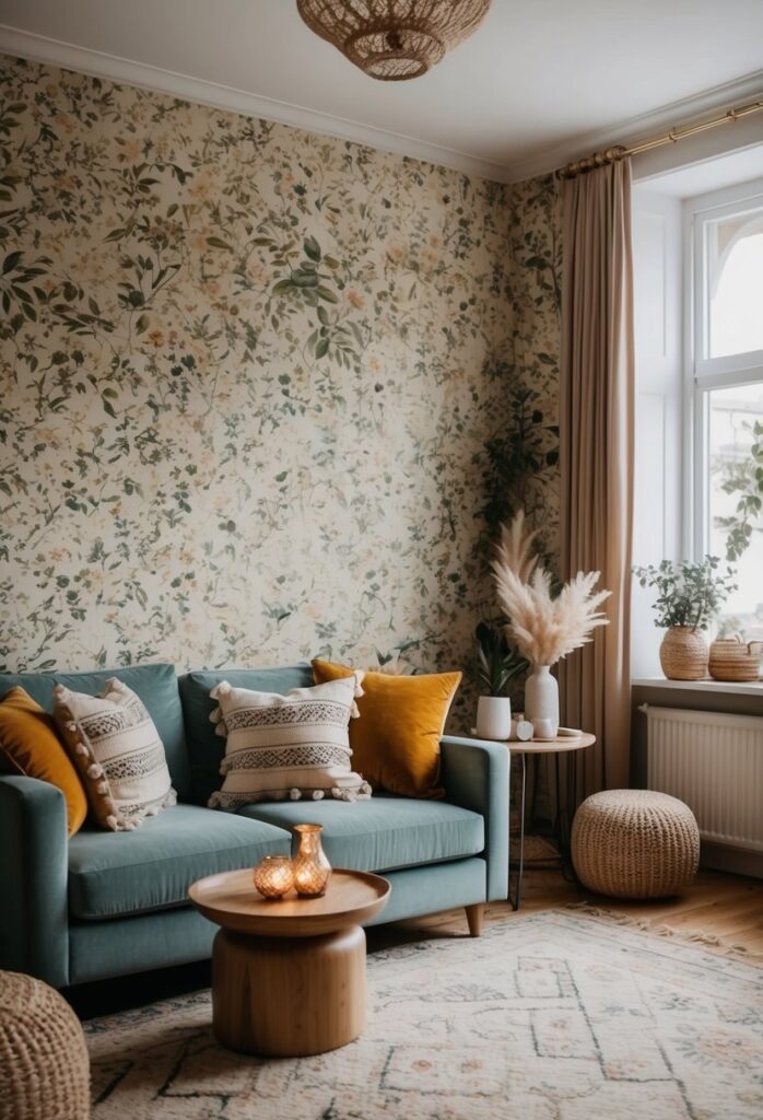 Vintage Floral Wallpaper