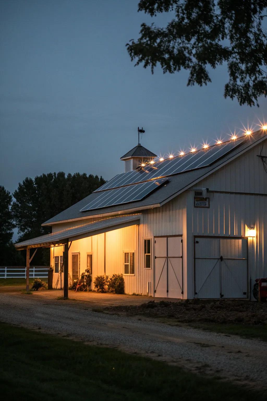 Eco-friendly solar-powered lights offer sustainable lighting solutions.