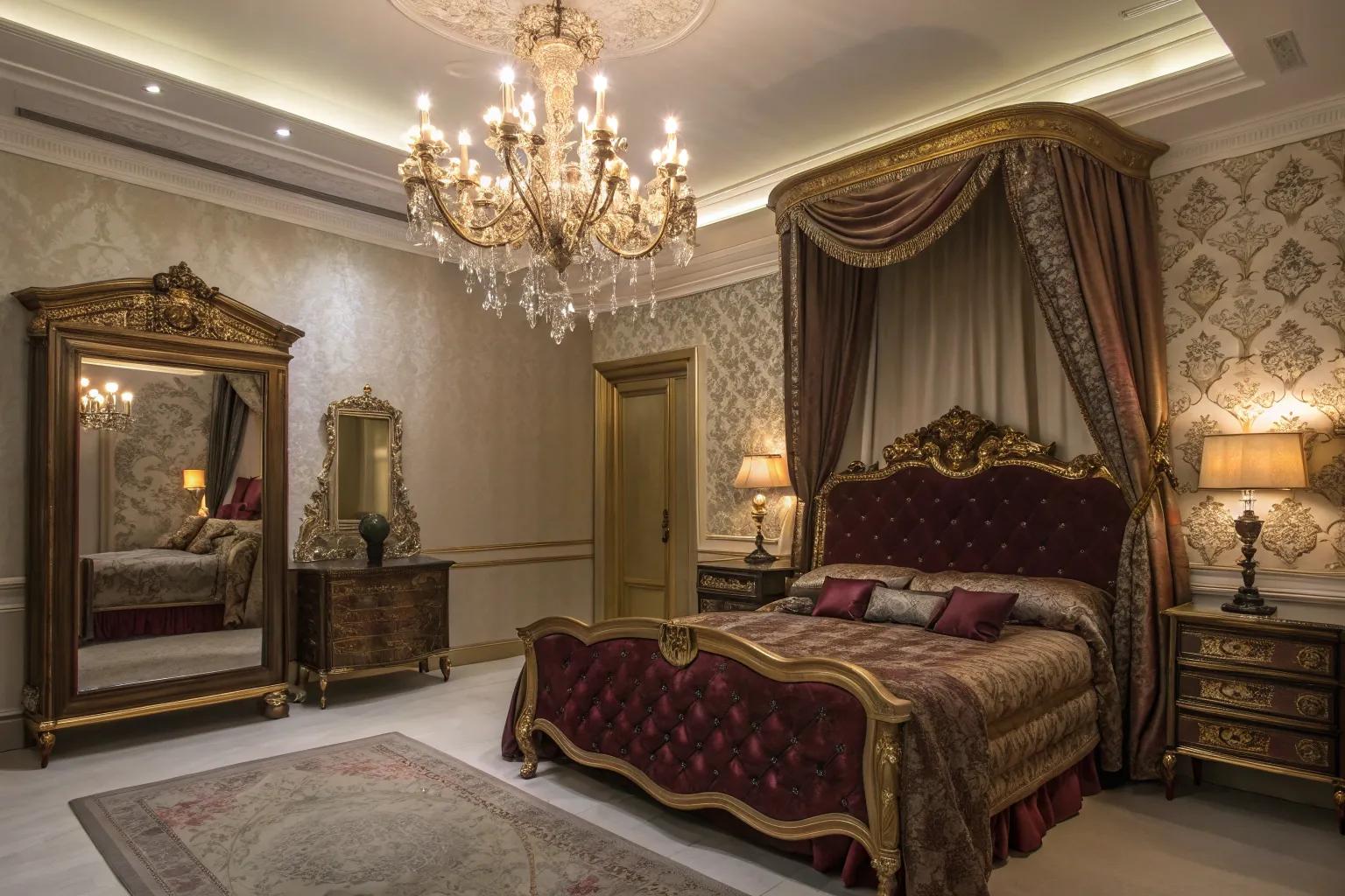Timeless Old Hollywood Bedroom Ideas