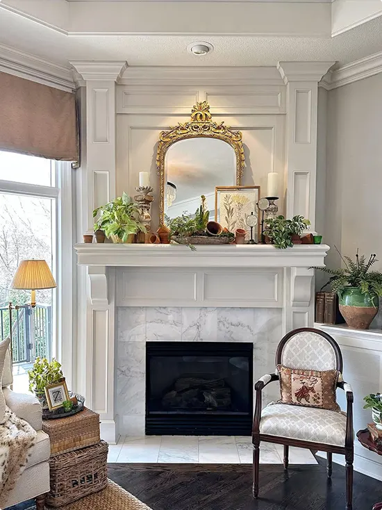Spring Mantel Decorating Ideas