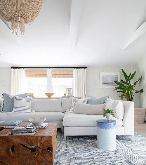 White Couch Living Room Ideas