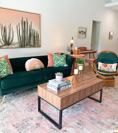 Green Couch Living Room Ideas