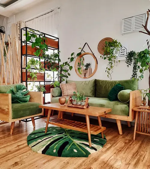 Green Couch Living Room Ideas