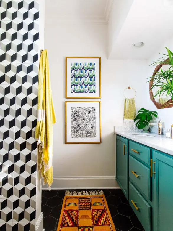 Vibrant Toned Cabinetry