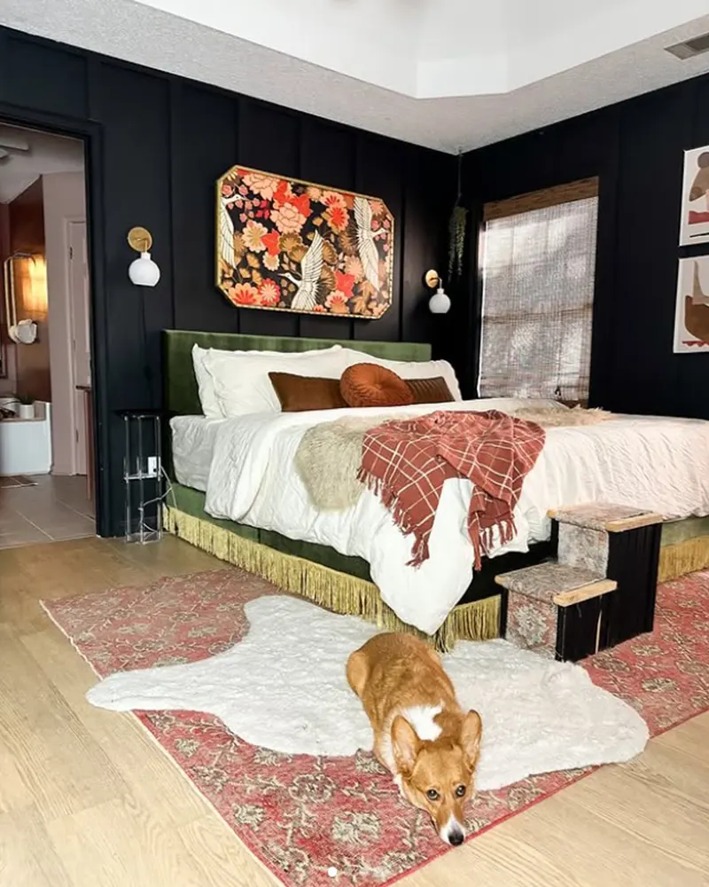 Eclectic Bedroom