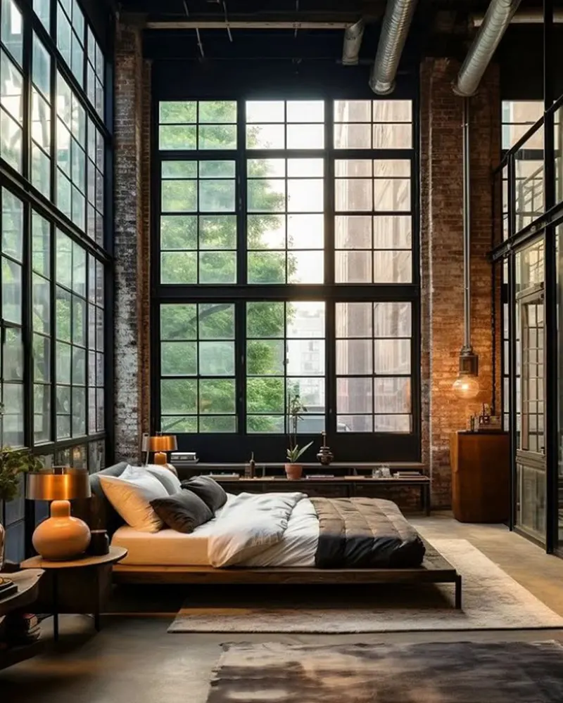 Industrial Bedroom