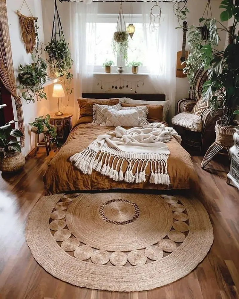 Natural Textures in Boho Design
