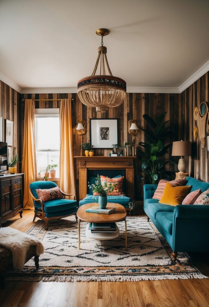 Rustic Wood Effect Wallpaper