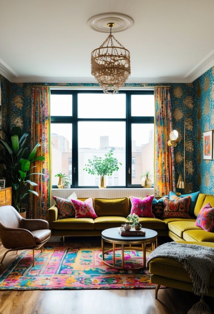 Metallic Accentuated Wallpaper