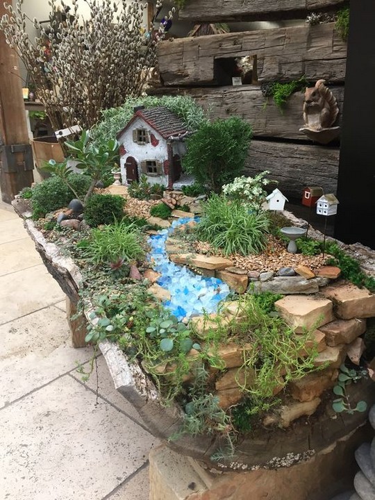 Steampunk Fairy Garden