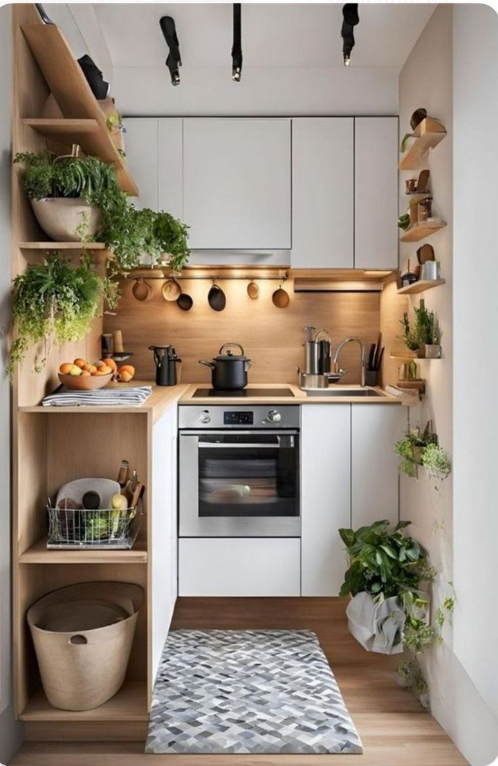 Under-cabinet LED strip lighting