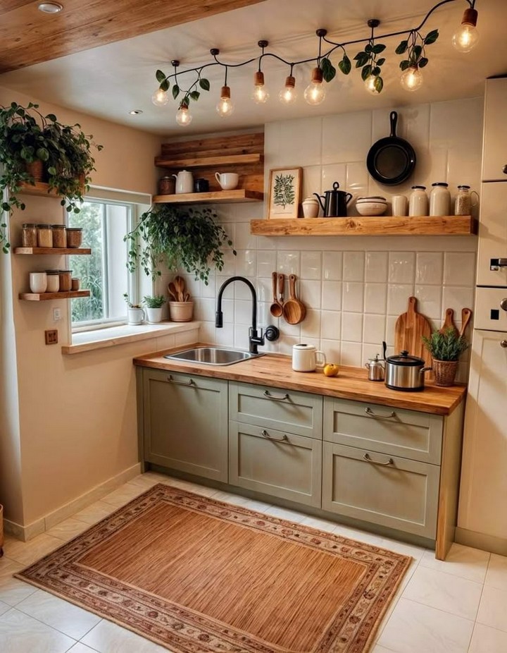 Colorful kitchen decor accessories