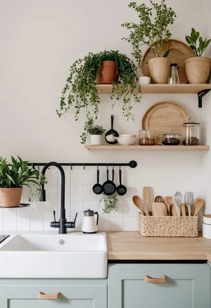 Modern kitchen sink faucet