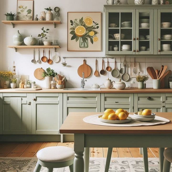 DIY kitchen wall art