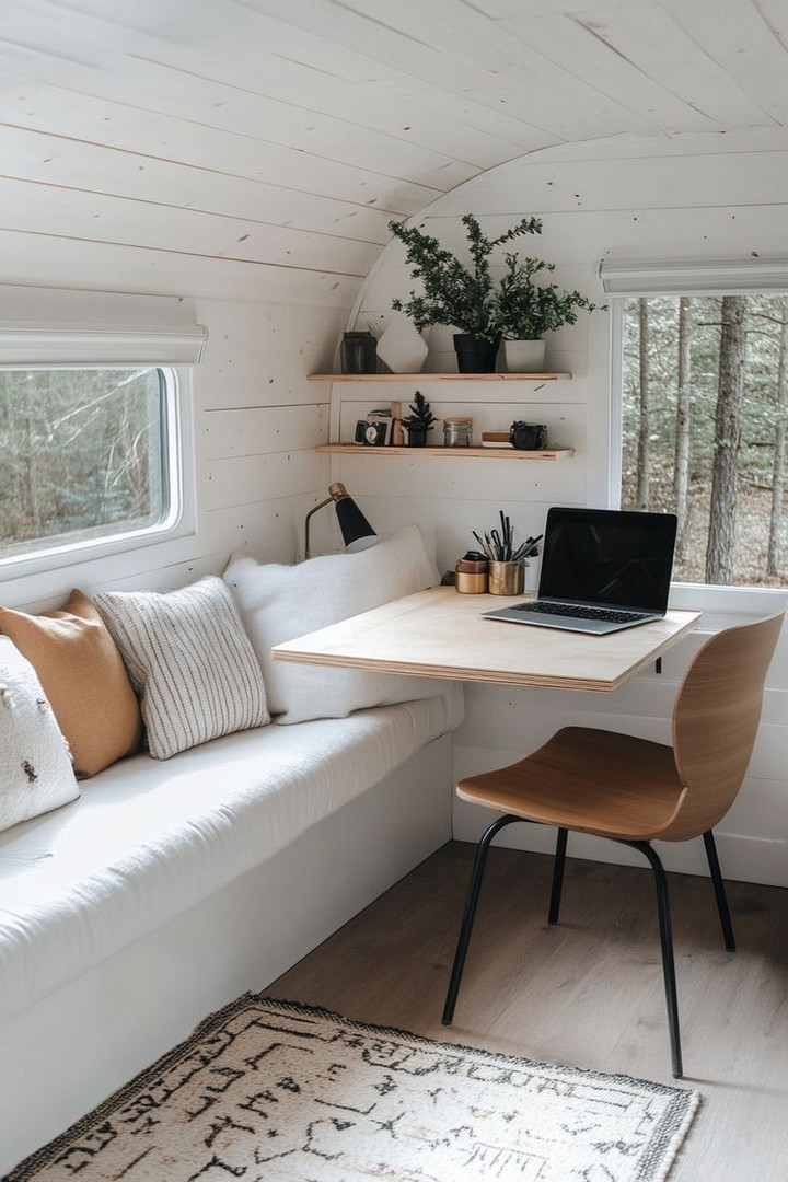 Convertible Office Dinette Camper