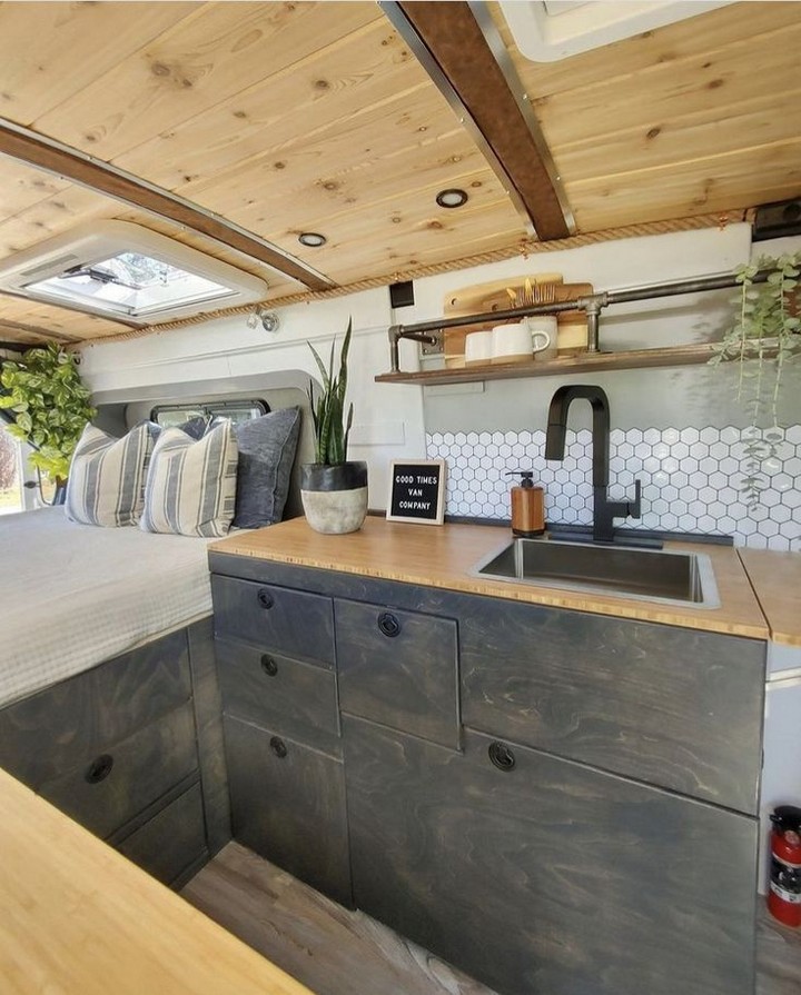 Hidden Sink Under Cutting Board