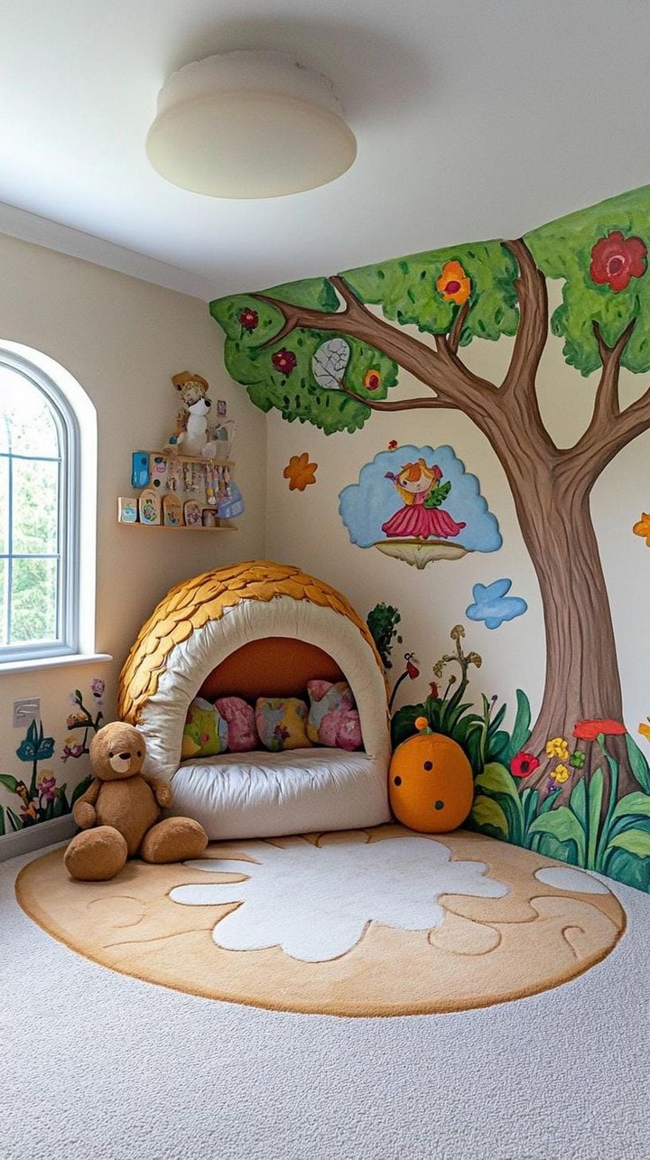 Art studio kids room