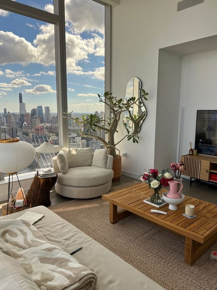 Adjustable wooden blinds