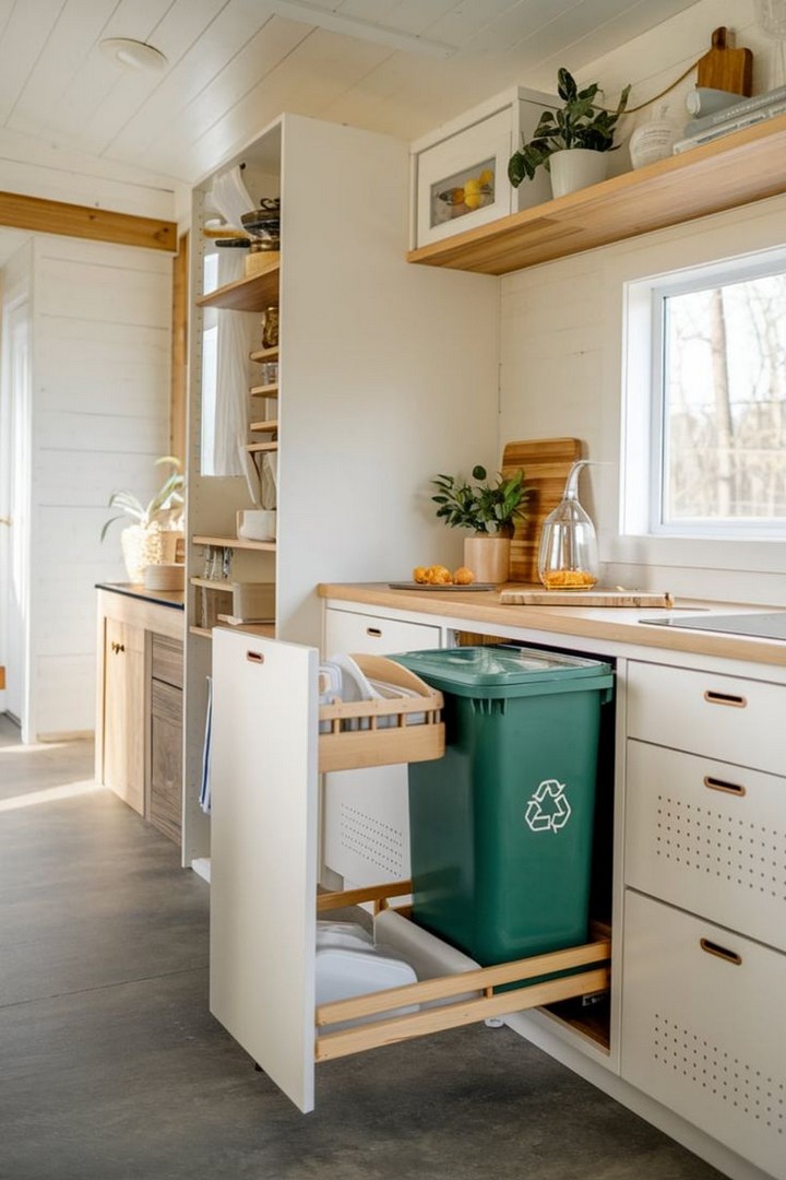 28 Brilliant Tiny House Kitchen Designs and Smart Organization Ideas
