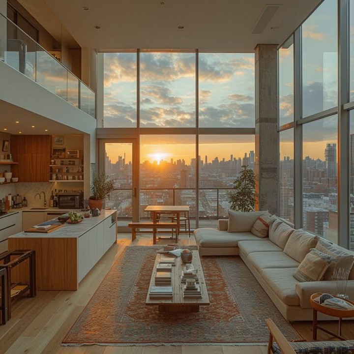 Luxury Apartment Entryway