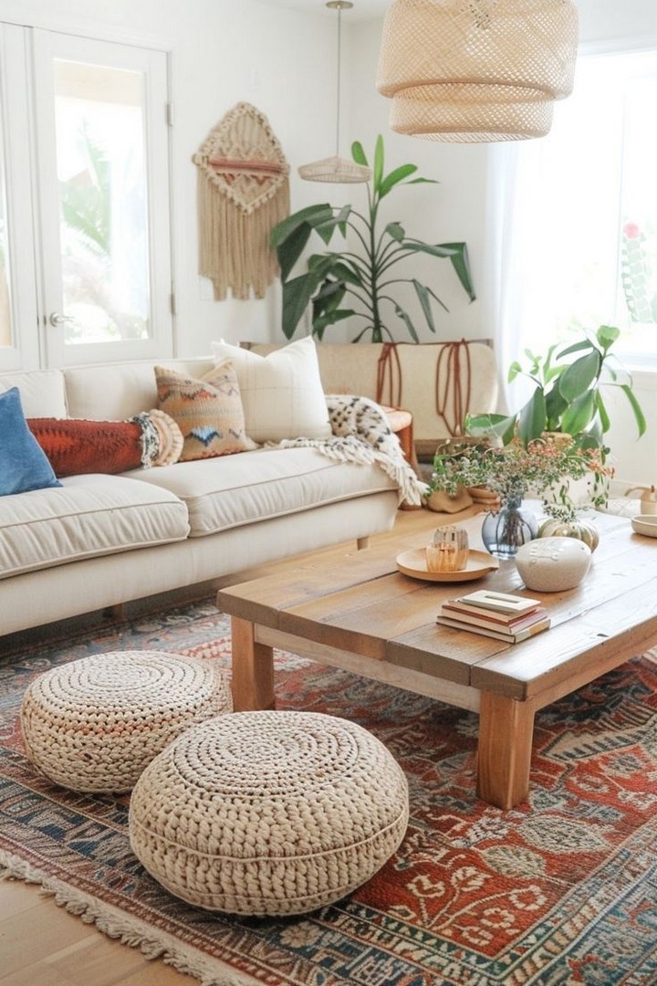 Statement rattan chair