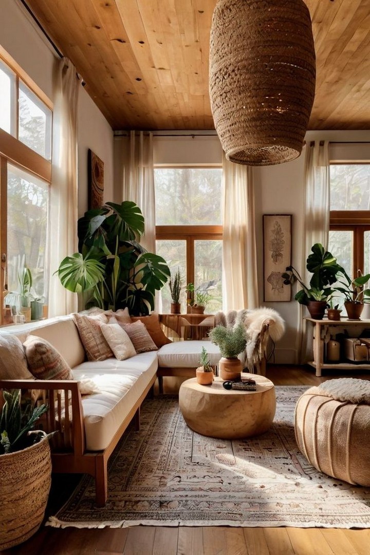 Eclectic throw pillows