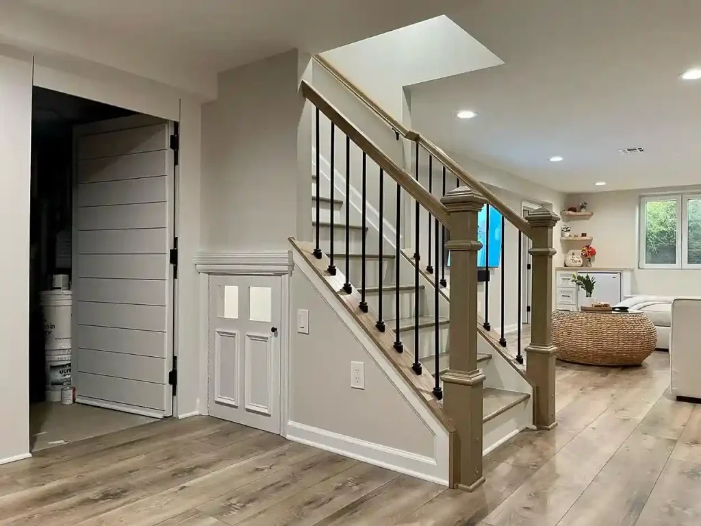 basement stair design