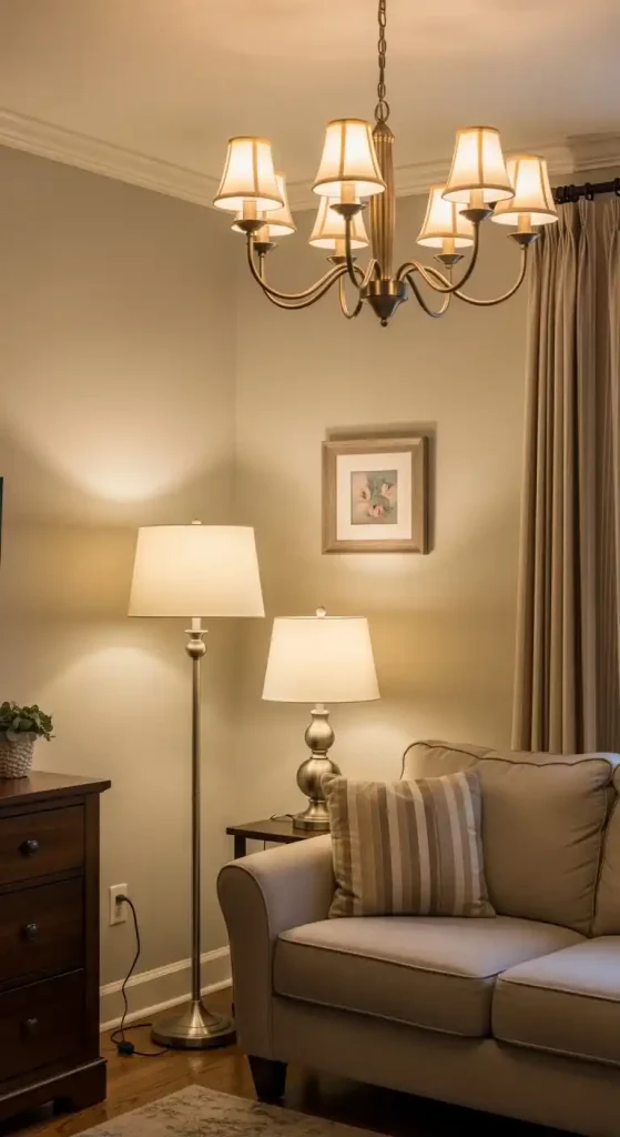 small apartment lights