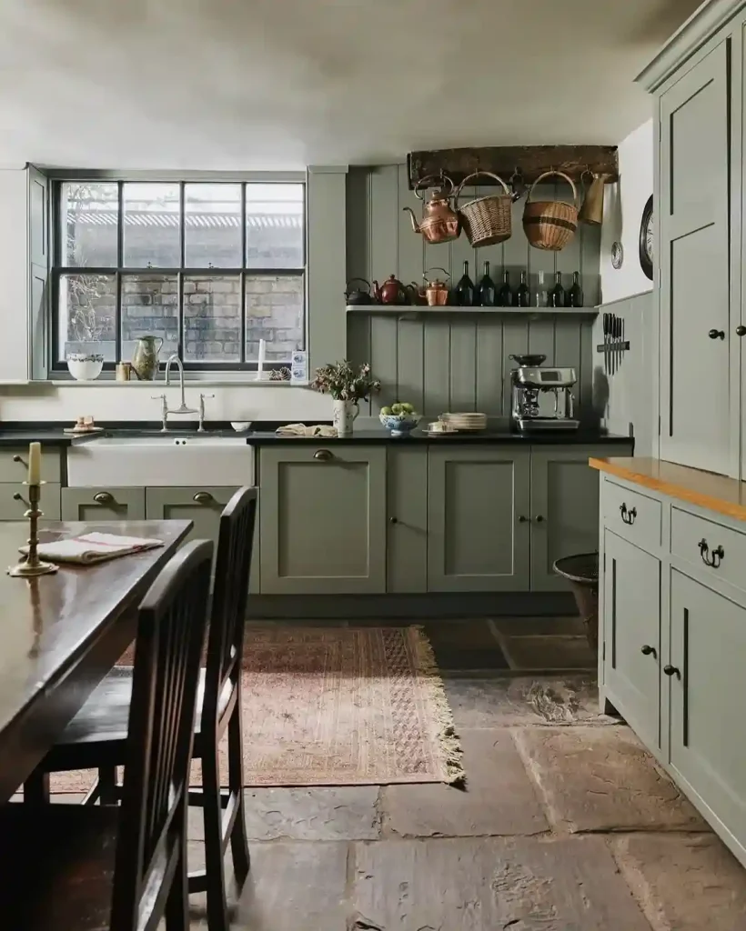 basement kitchen Farmhouse Style