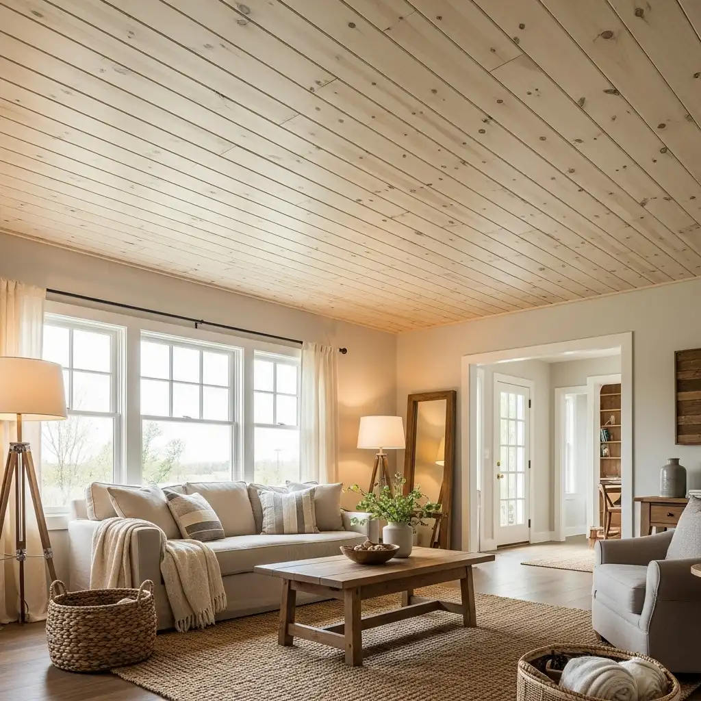 Shiplap Ceiling