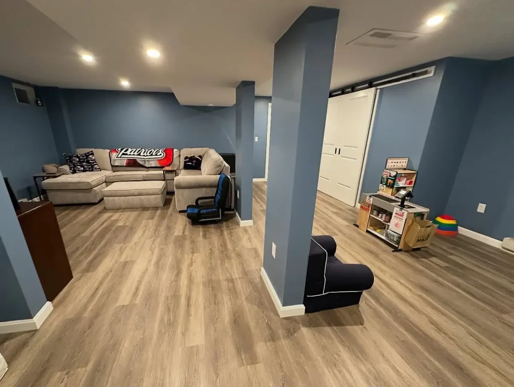 basement flooring Engineered Hardwood