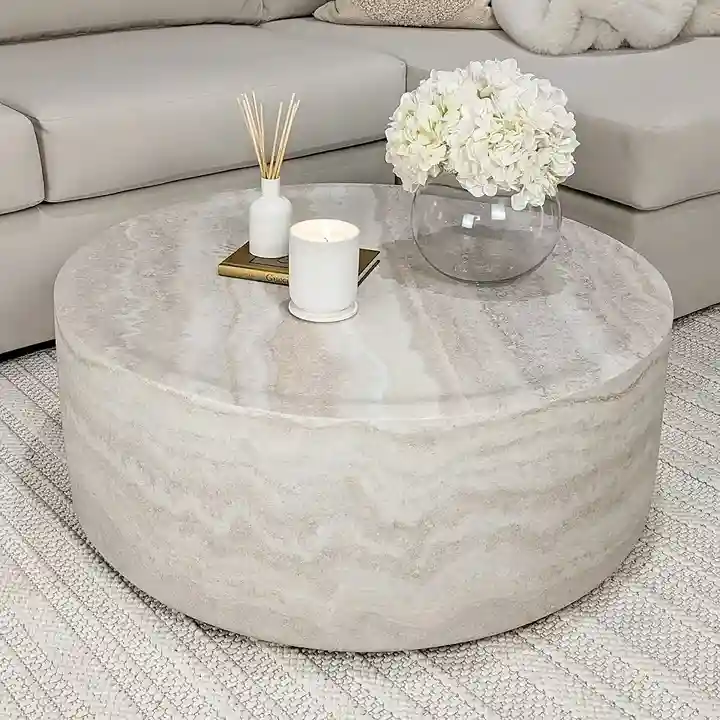 Round tables white