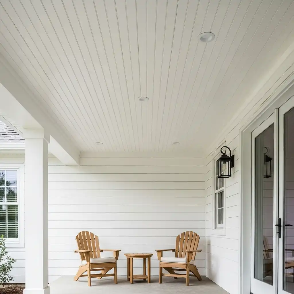 Porch Ceiling Ideas Shiplap Modern Farmhouse Appeal
