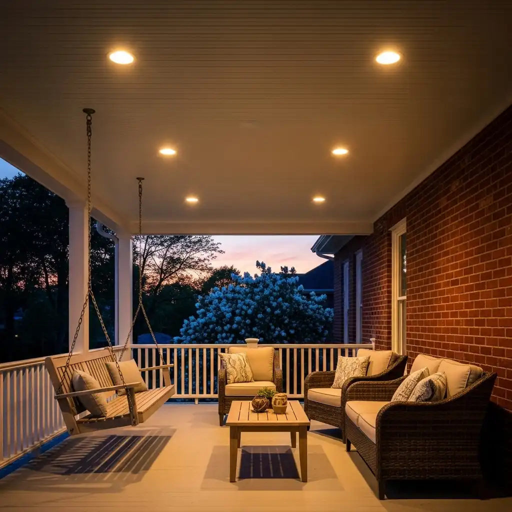 Porch Ceiling Ideas Recessed Can Lights
