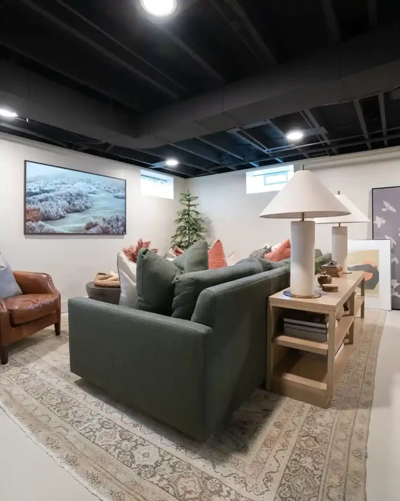 basement painted ceiling The Ceiling Vanish Effect