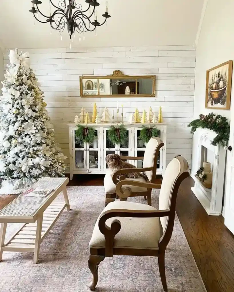 Plaid and Burlap Rustic Touches