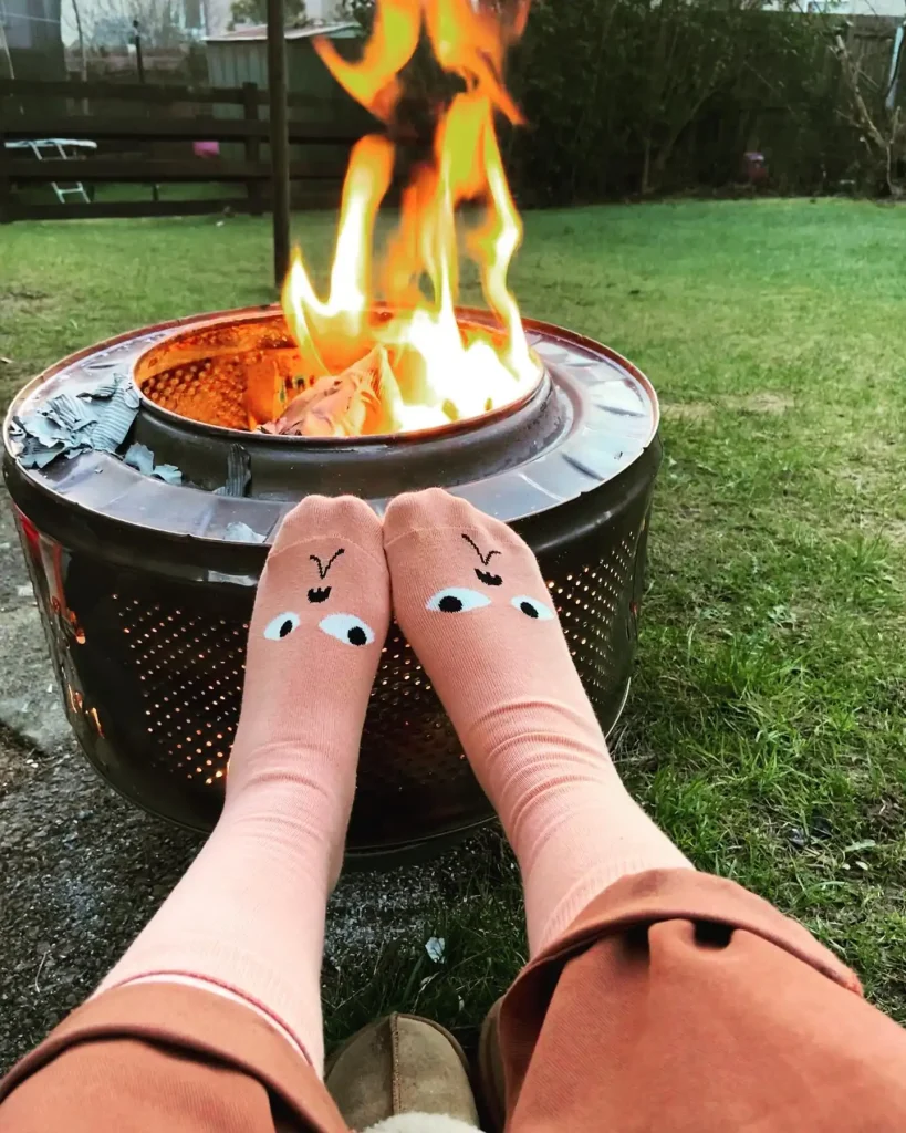 Washing Machine Drum firepit