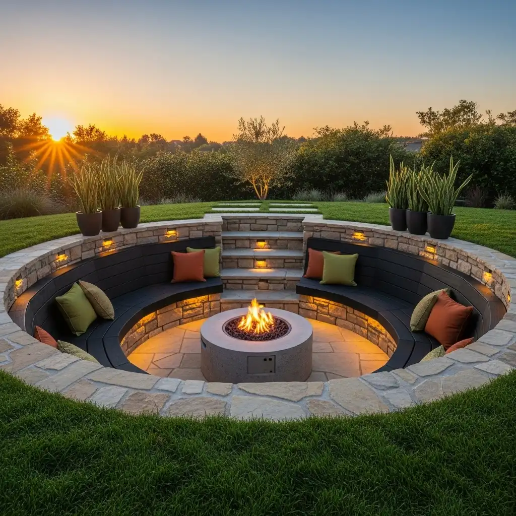 Sunken Conversation Pit